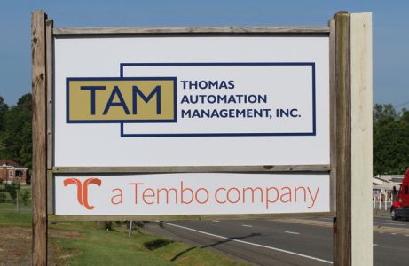 exterior company sign